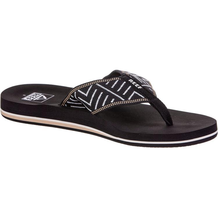 Reef Reef Spring Zehentrenner Damen - black-cream - 0 | SportScheck