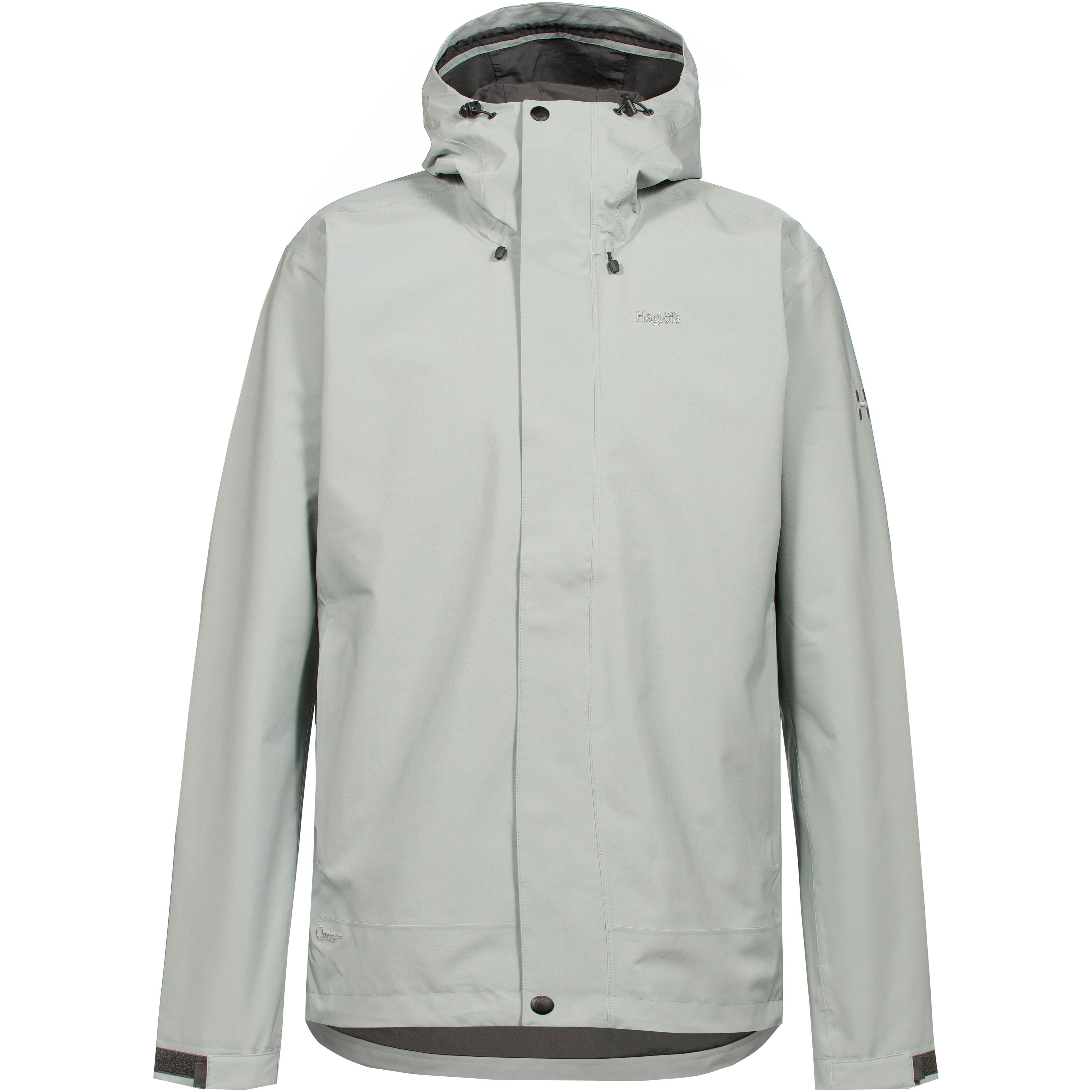 Haglöfs Hardshelljacke PROOF DWR Kapuze Polyester Grün