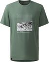 Hagl&ouml;fs Outsiders Graphic T-Shirt Herren - chlorophyll green