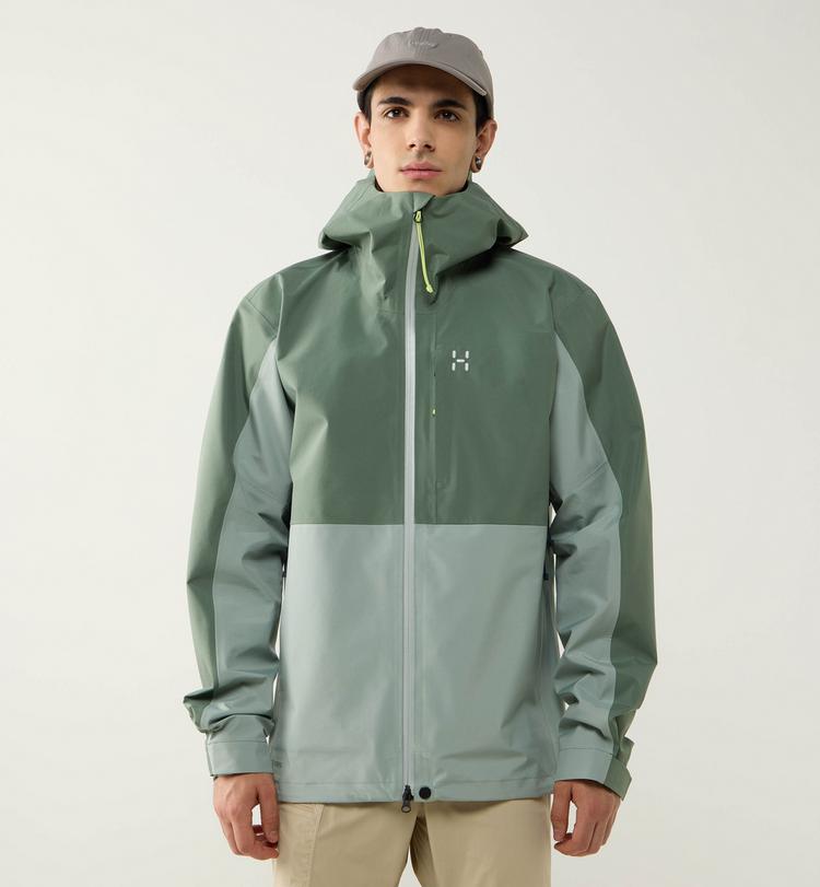 Hagl&ouml;fs Hagl&ouml;fs Front Proof II Hardshelljacke Herren - chlorophyll green-dew green - 0 | SportScheck