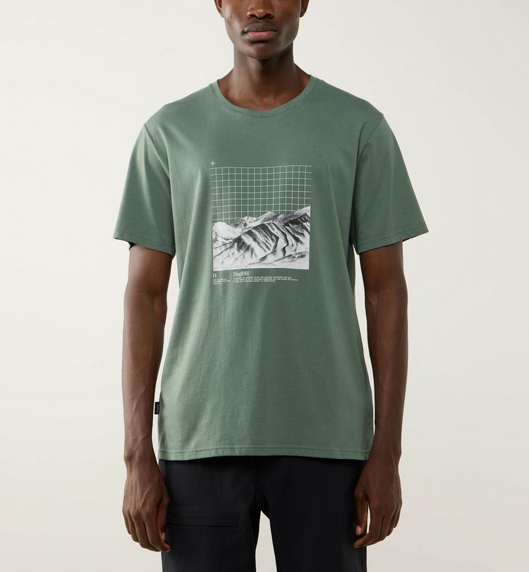 Hagl&ouml;fs Hagl&ouml;fs Outsiders Graphic T-Shirt Herren - chlorophyll green - 0 | SportScheck