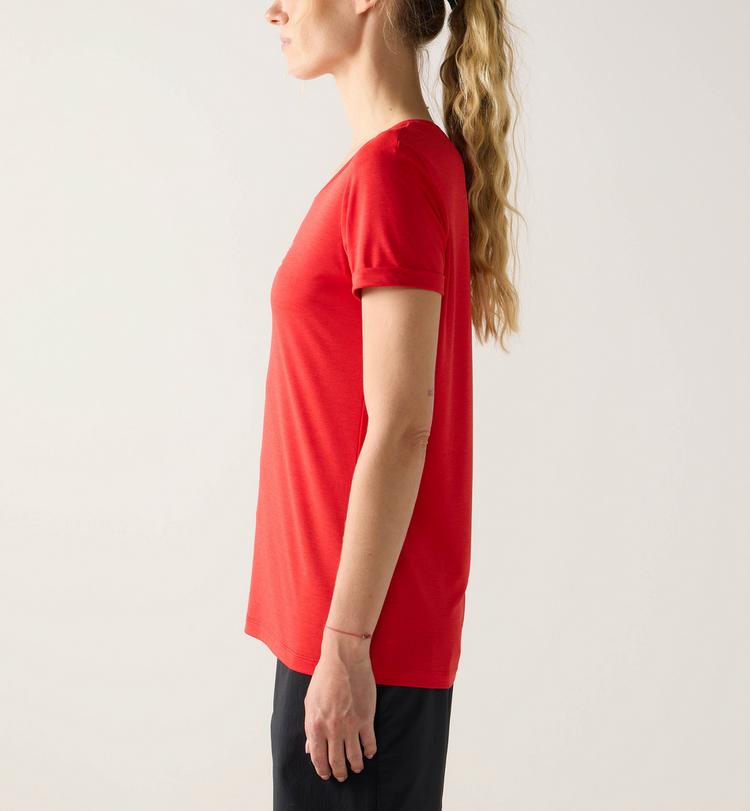Hagl&ouml;fs Hagl&ouml;fs Ridge Hike Funktionsshirt Damen - bright red - 2 | SportScheck