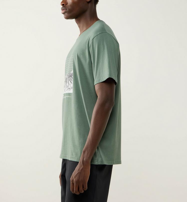 Hagl&ouml;fs Hagl&ouml;fs Outsiders Graphic T-Shirt Herren - chlorophyll green - 2 | SportScheck