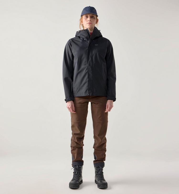 Hagl&ouml;fs Hagl&ouml;fs Breeze Proof Hardshelljacke Damen - true black - 3 | SportScheck