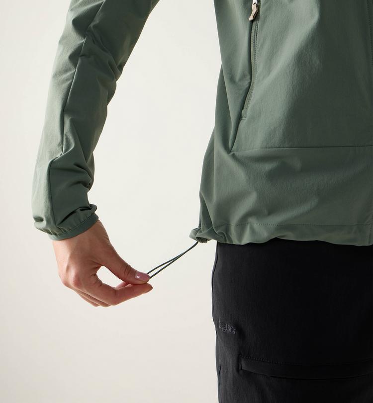 Hagl&ouml;fs Hagl&ouml;fs Rosson Softshelljacke Damen - chlorophyll green - 4 | SportScheck