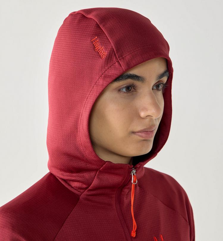 Hagl&ouml;fs Hagl&ouml;fs Korp Fleecejacke Damen - carmine red - 4 | SportScheck