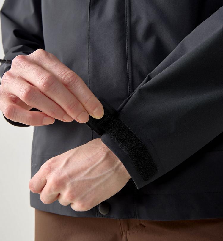 Hagl&ouml;fs Hagl&ouml;fs Breeze Proof Hardshelljacke Damen - true black - 7 | SportScheck