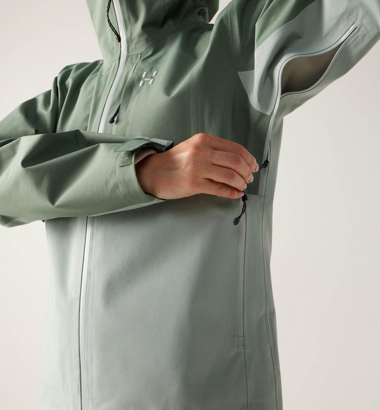 Hagl&ouml;fs Hagl&ouml;fs Front Proof II Hardshelljacke Damen - chlorophyll green-dew green - 8 | SportScheck