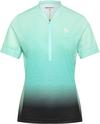 Ziener NELENIA-Z Trikot Damen - bright turquoise-black