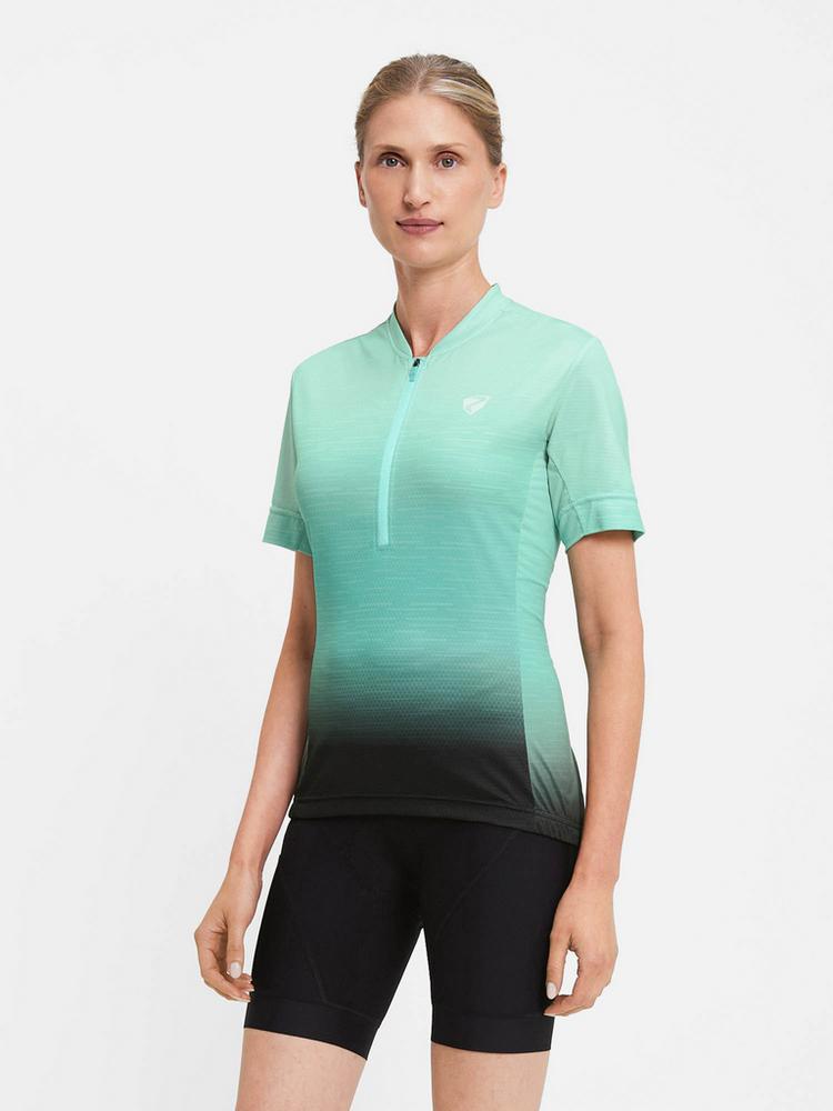 Ziener Ziener NELENIA-Z Trikot Damen - bright turquoise-black - 1 | SportScheck