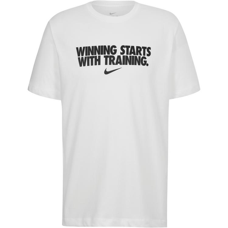 Nike Nike DF Funktionsshirt Herren - white-black - 0 | SportScheck