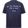 Another Cotton Lab Wanna Go Washed T-Shirt - blue
