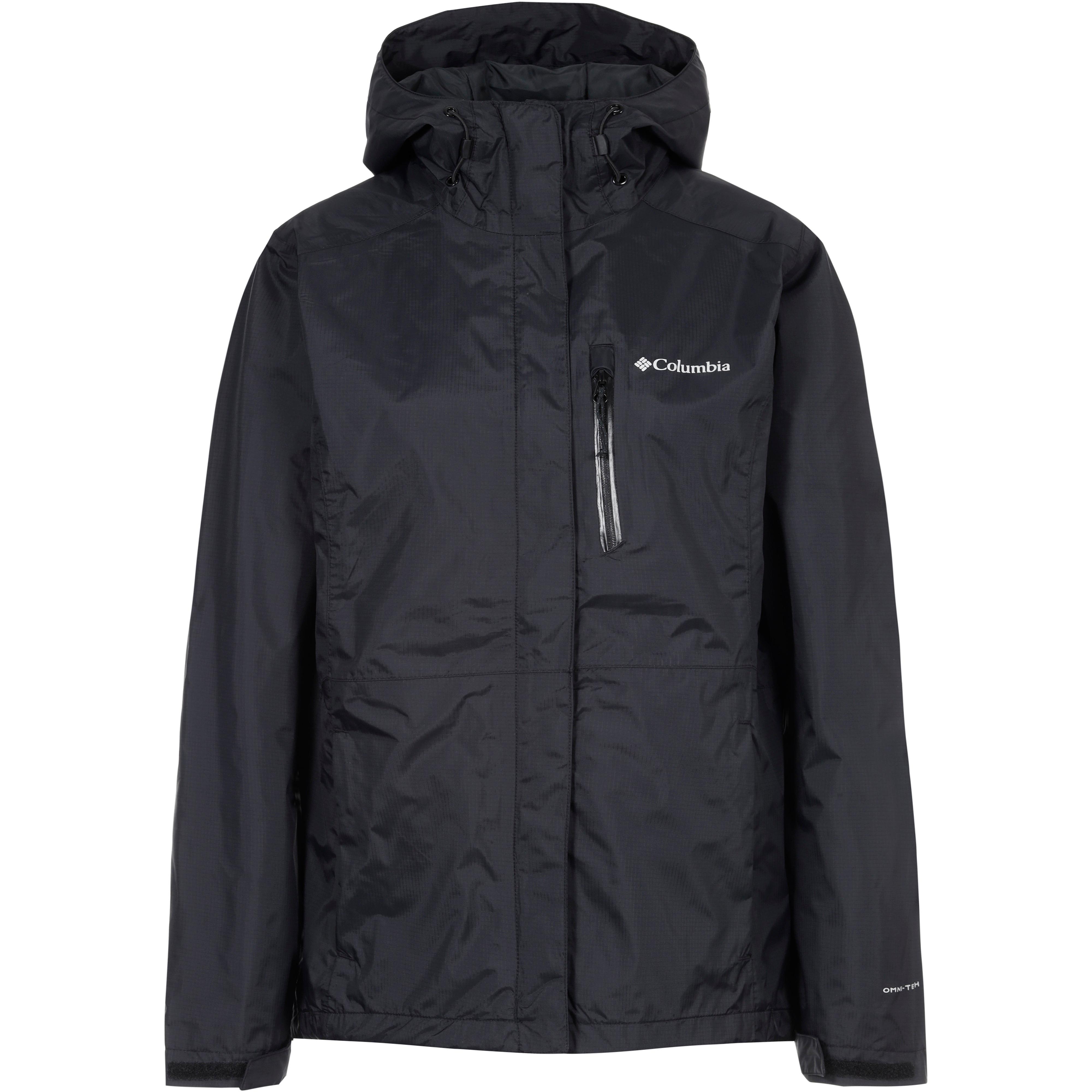 Columbia Regenjacke Pouring Adventure III Polyamid-Polyester Schwarz