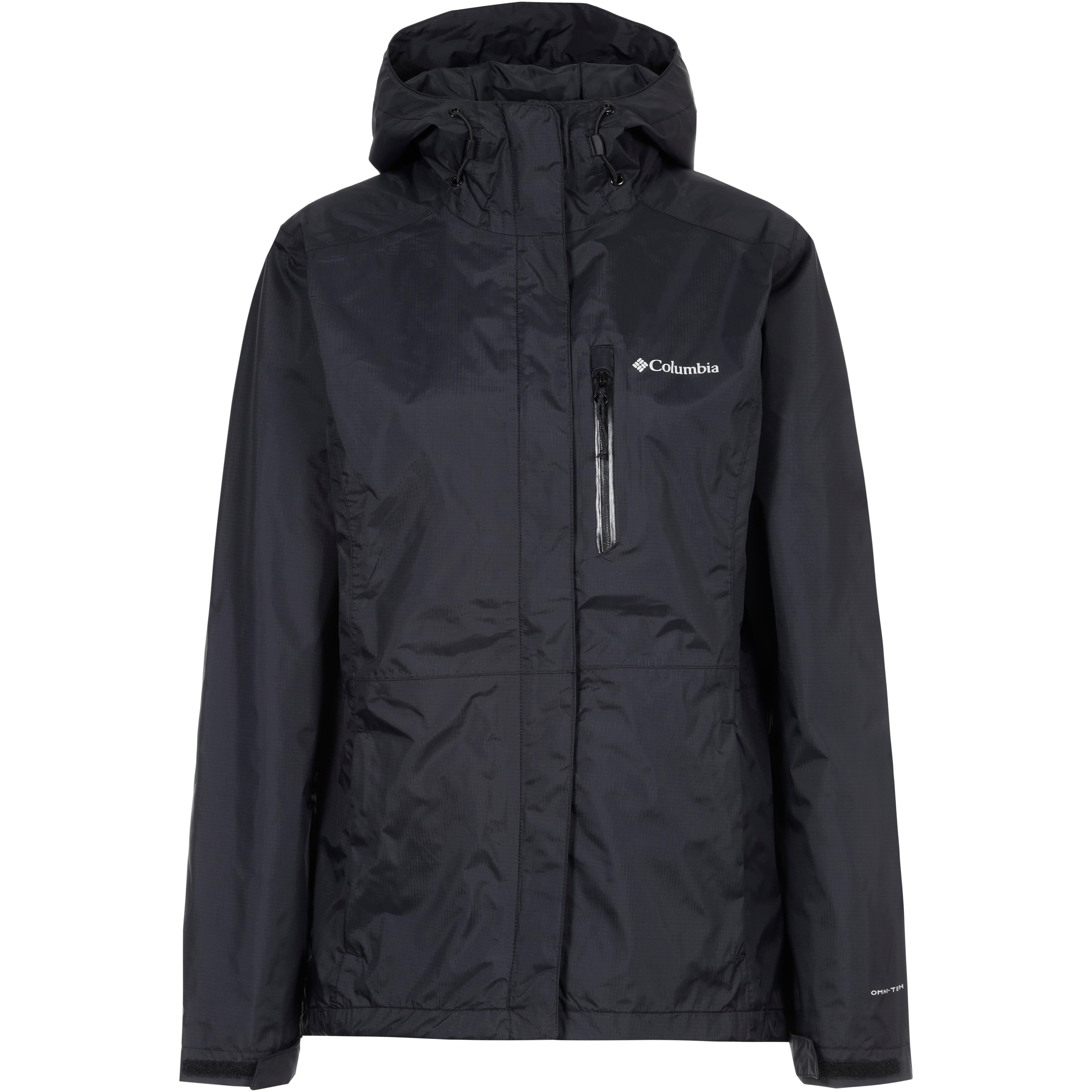 Columbia Regenjacke Omni-Tech Polyamid-Polyester Schwarz