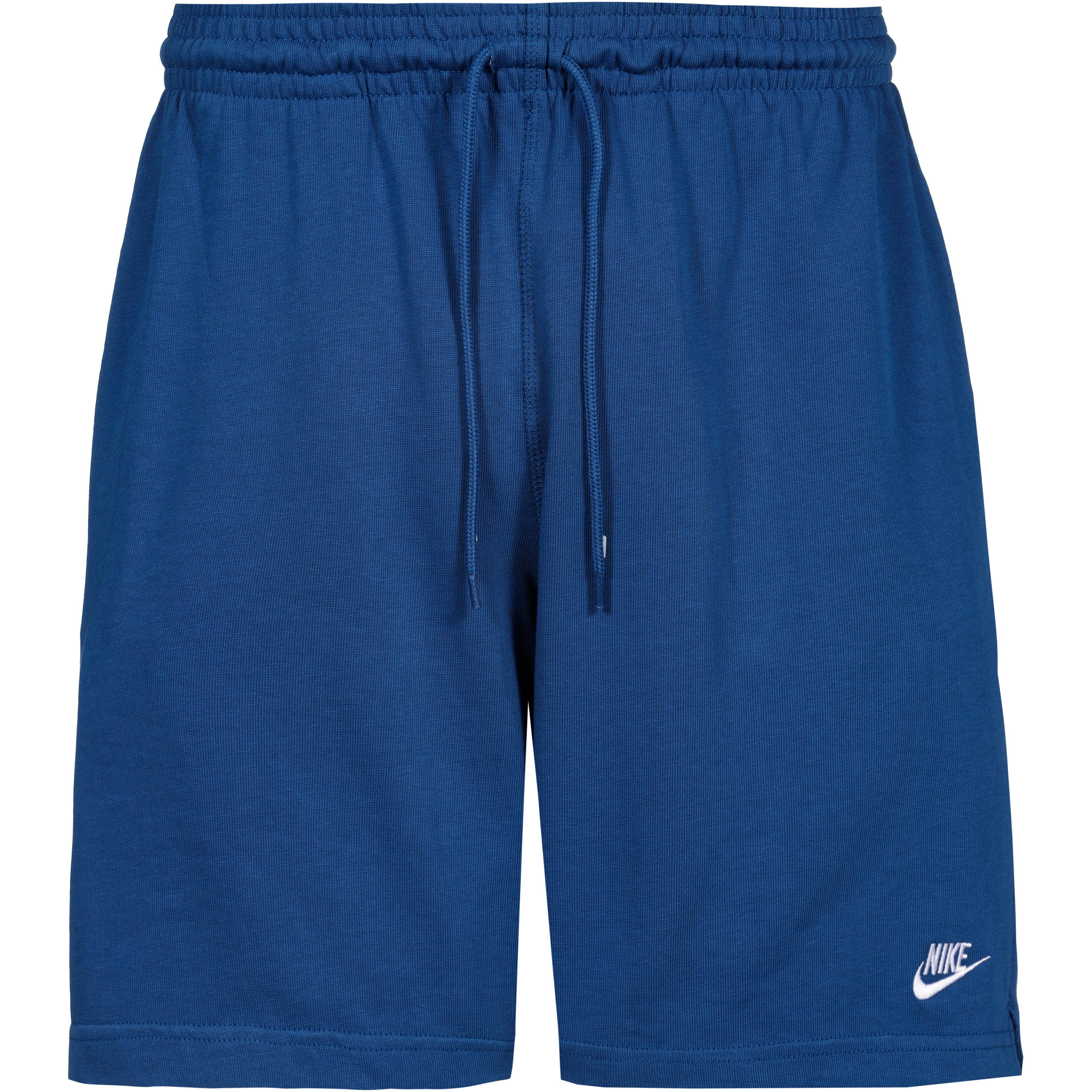 Nike Shorts Sweat Baumwolle Blau