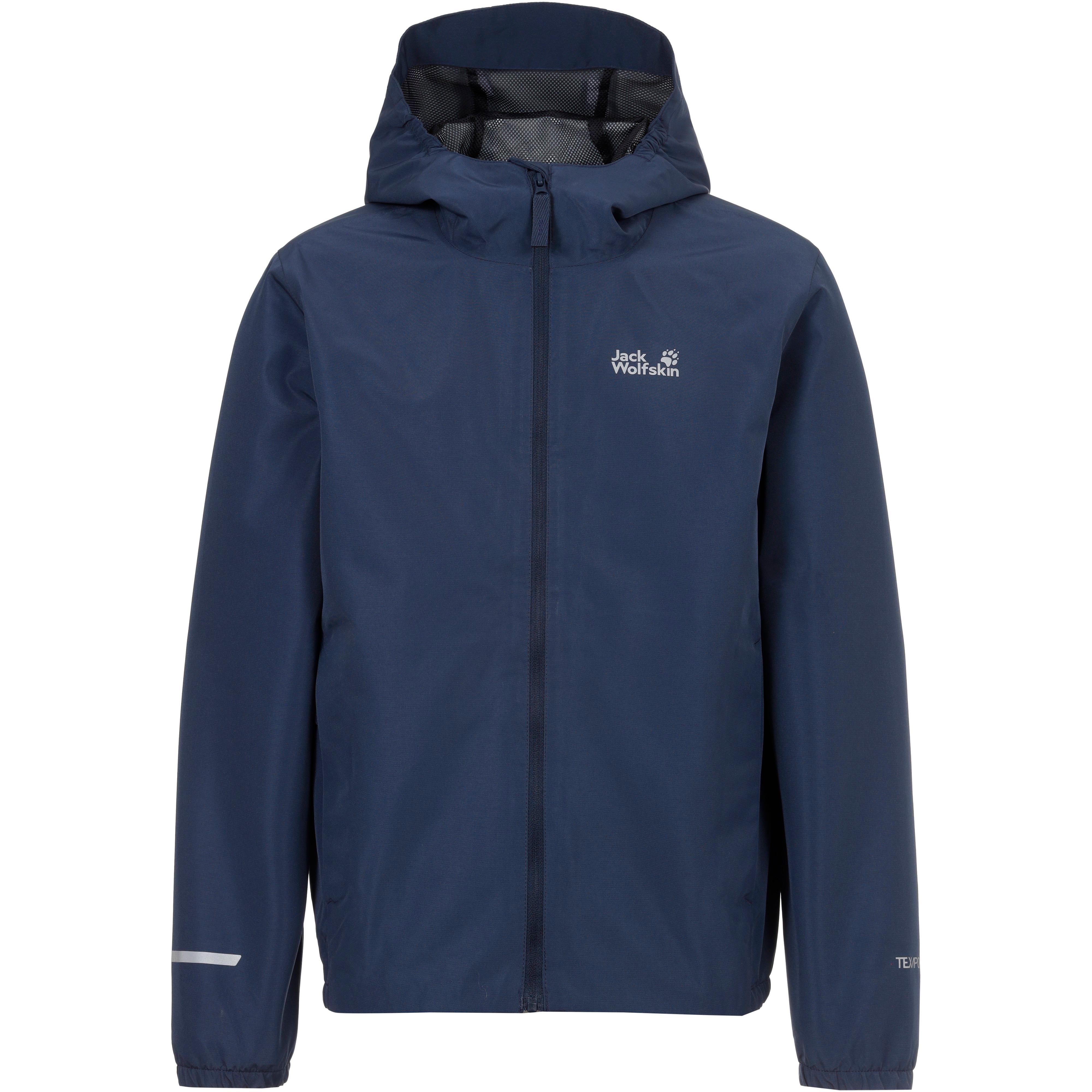 Jack Wolfskin Regenjacke Texapore-Membran Polyester Blau