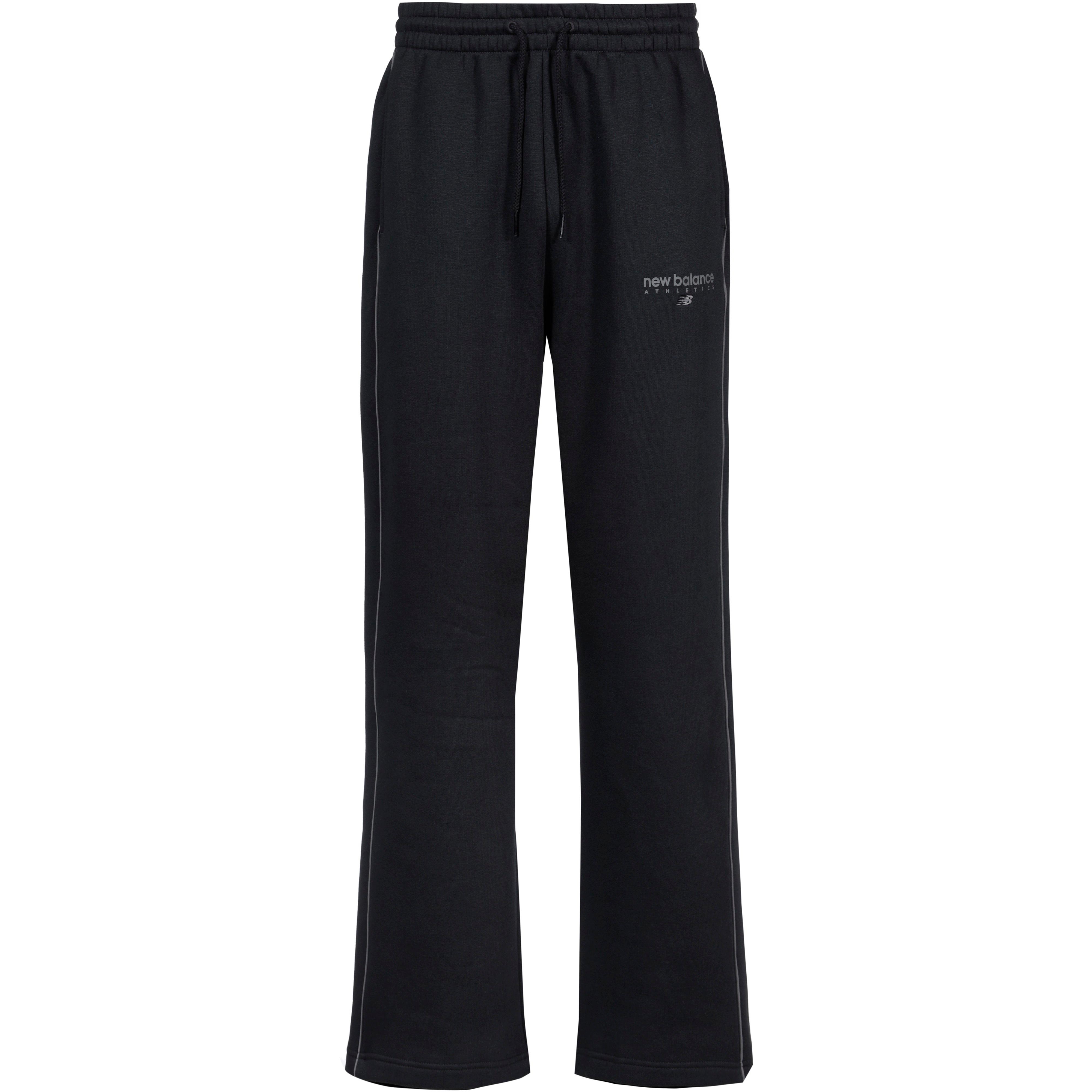 New Balance Sweathose Lässig Baumwolle-Polyester schwarz