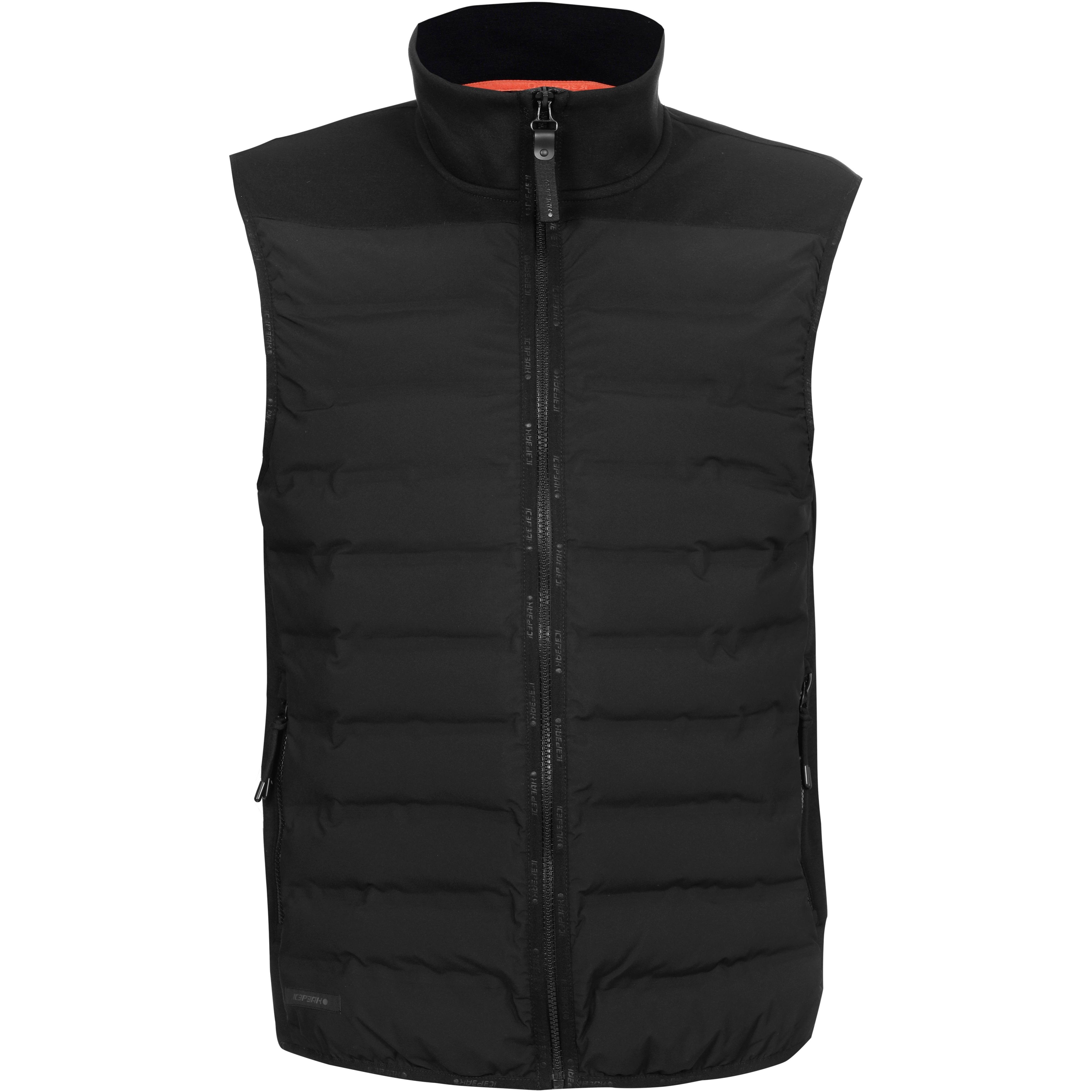 icepeak Steppweste Hybrid Polyester-Viskose-Elastan Schwarz