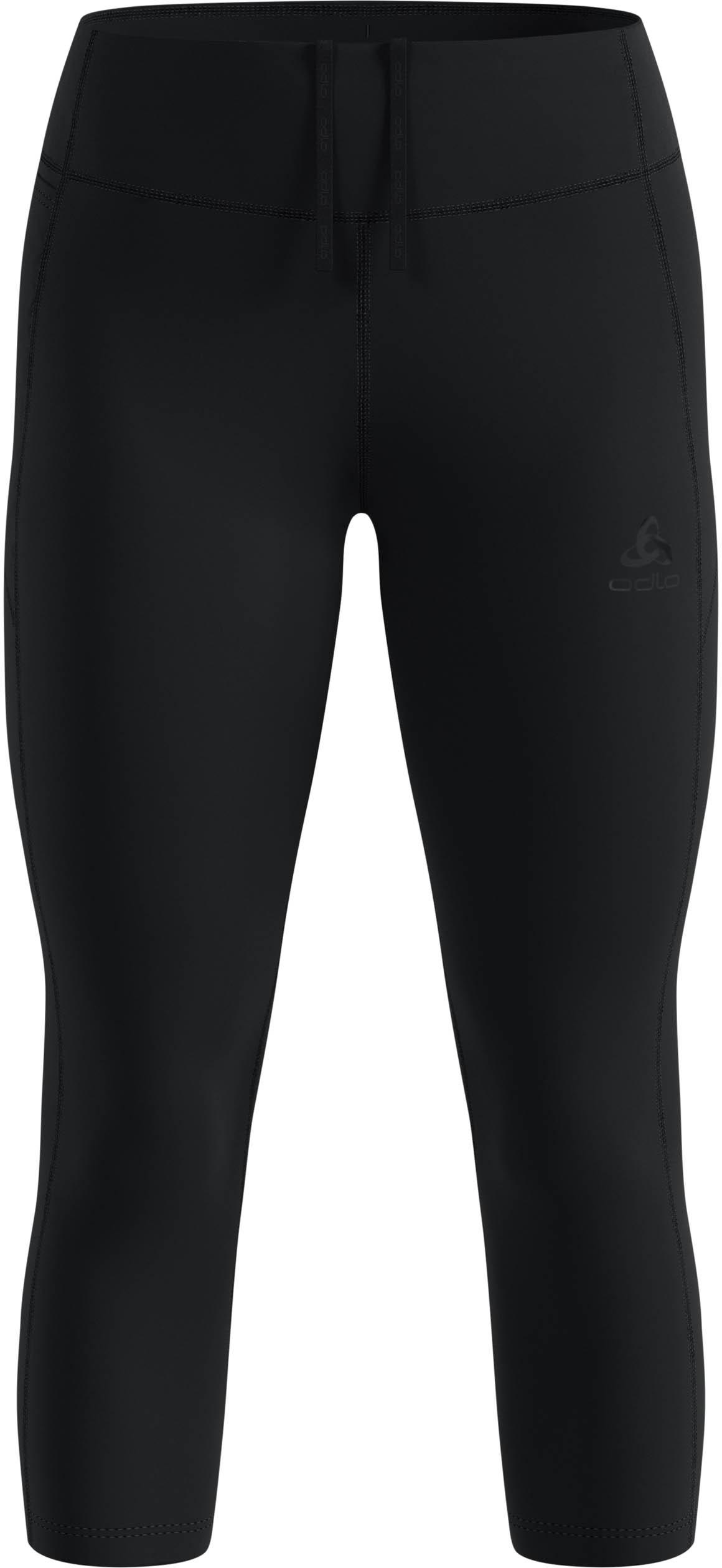 Odlo Lauftight 3/4 Stretch Kompression Olive