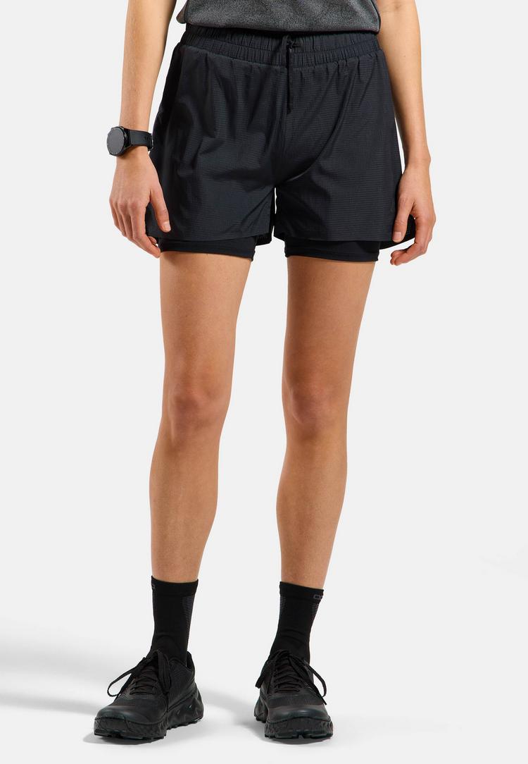 Odlo Odlo ZEROWEIGHT 3 INCH Laufshorts Damen - black - 0 | SportScheck