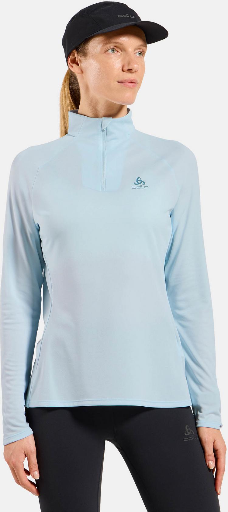 Odlo Odlo ESSENTIAL 1-2 ZIP Funktionsshirt Damen - baby blue - 0 | SportScheck