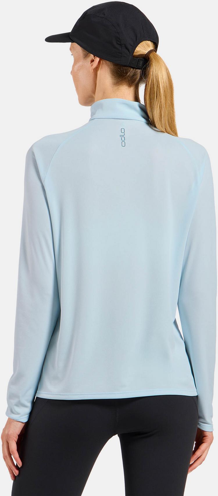 Odlo Odlo ESSENTIAL 1-2 ZIP Funktionsshirt Damen - baby blue - 1 | SportScheck