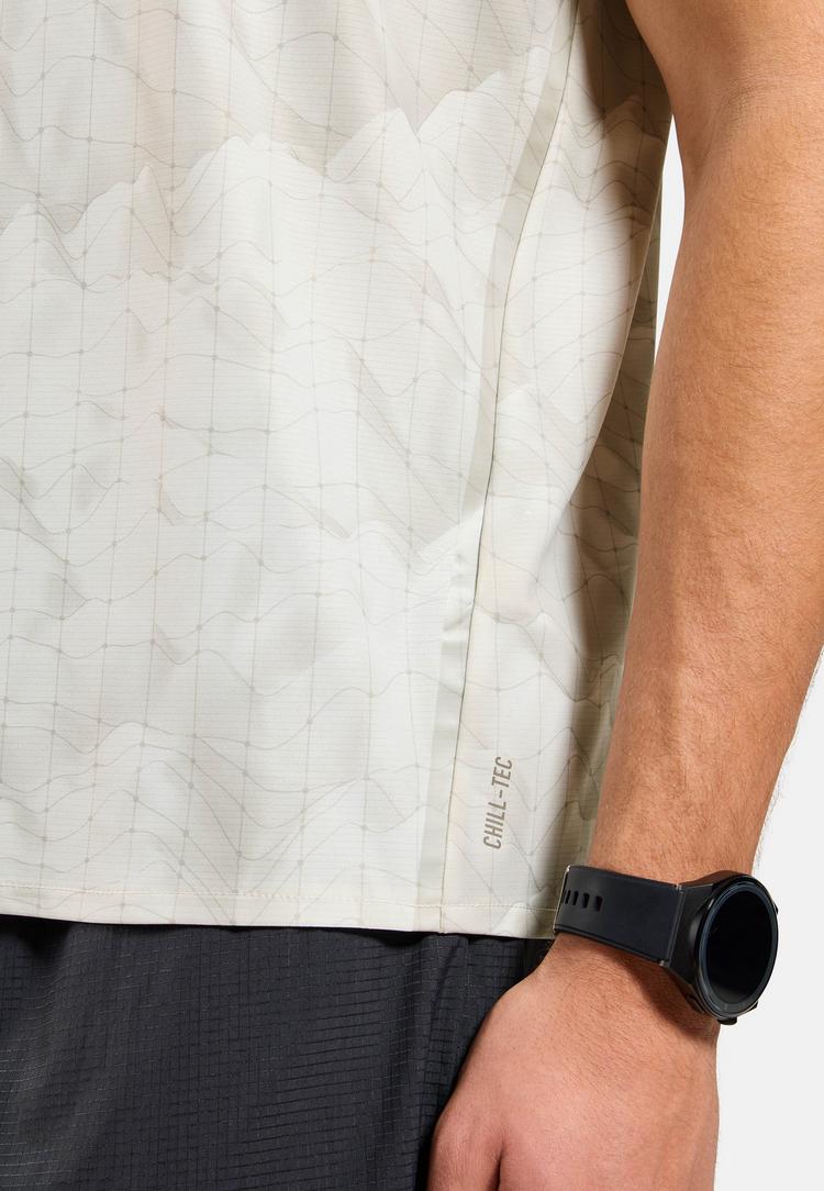 Odlo Odlo ZEROWEIGHT CHILL-TEC Funktionsshirt Herren - gardenia - 3 | SportScheck