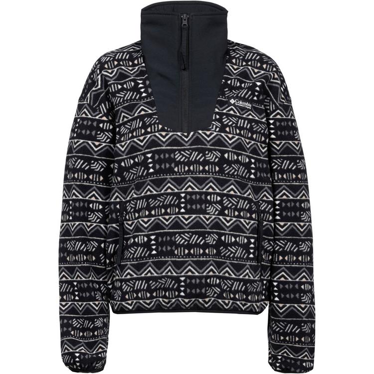 Columbia Columbia Sequoia Grove Fleeceshirt Damen - black-horizons - 0 | SportScheck