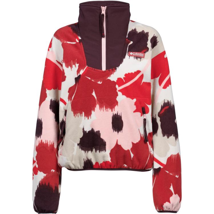 Columbia Columbia Sequoia Grove Fleeceshirt Damen - washed red-ikatbloom - 0 | SportScheck