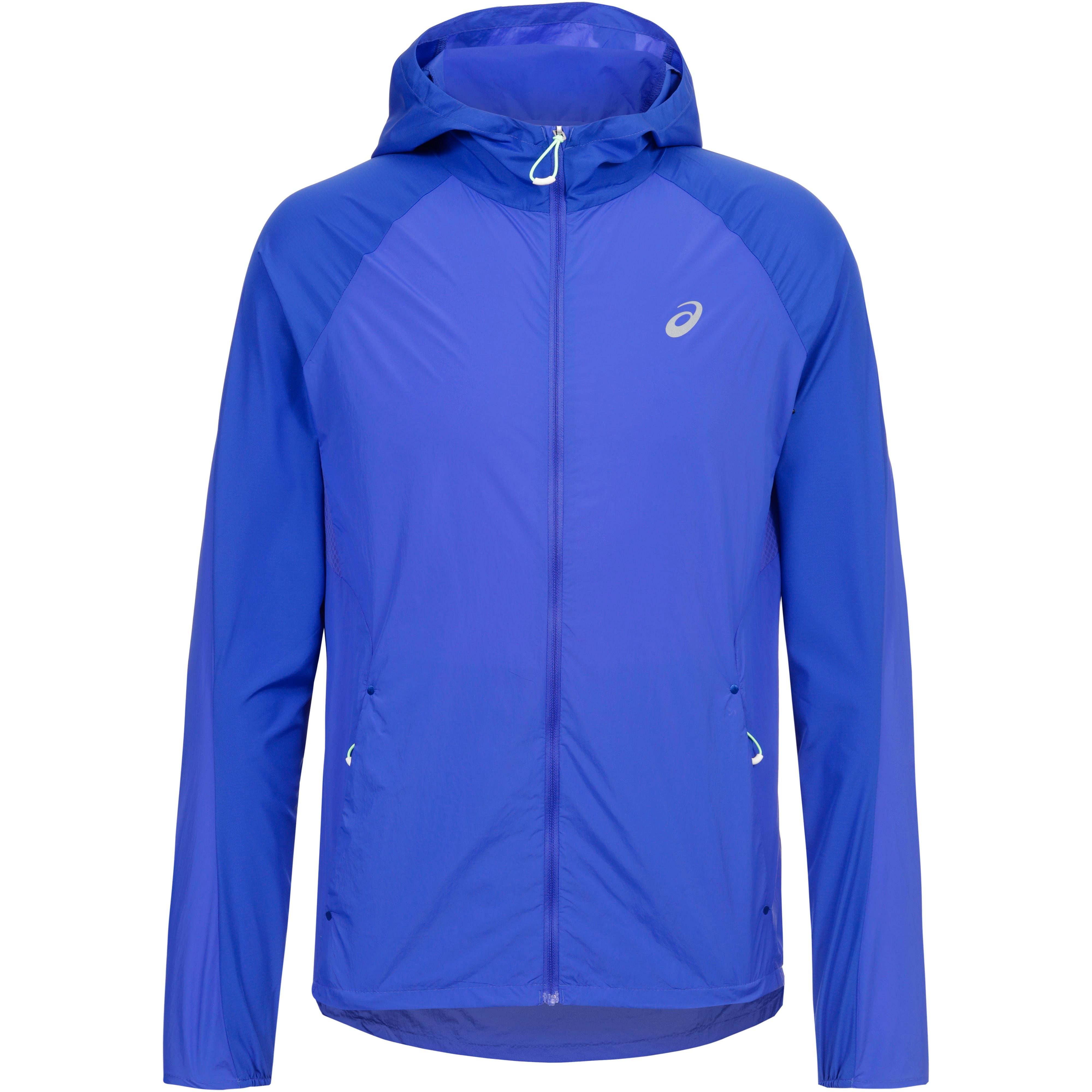 ASICS Road Packable Laufjacke Petrol