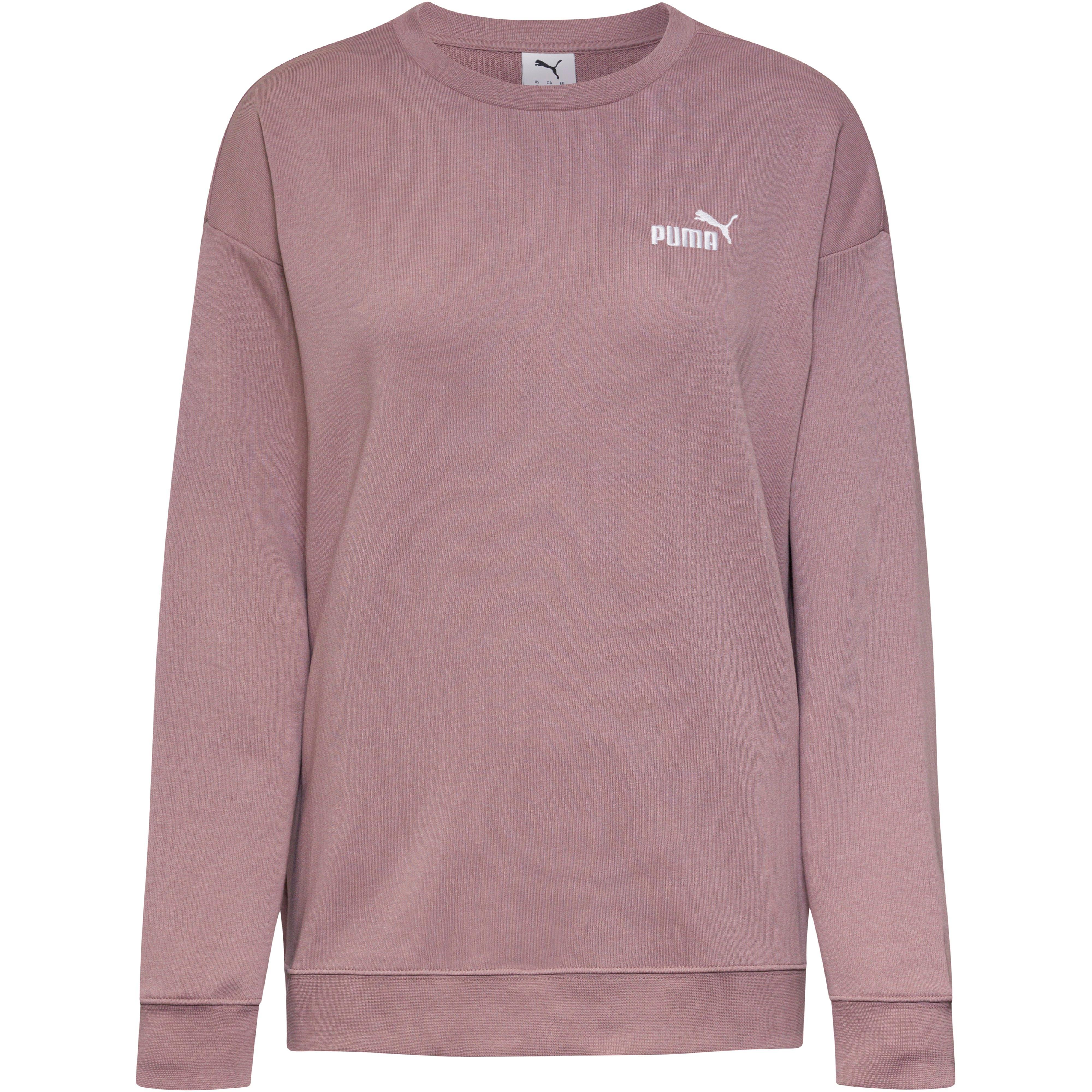 Puma Sweatshirt Relaxed Crew Baumwolle-Polyester Braun