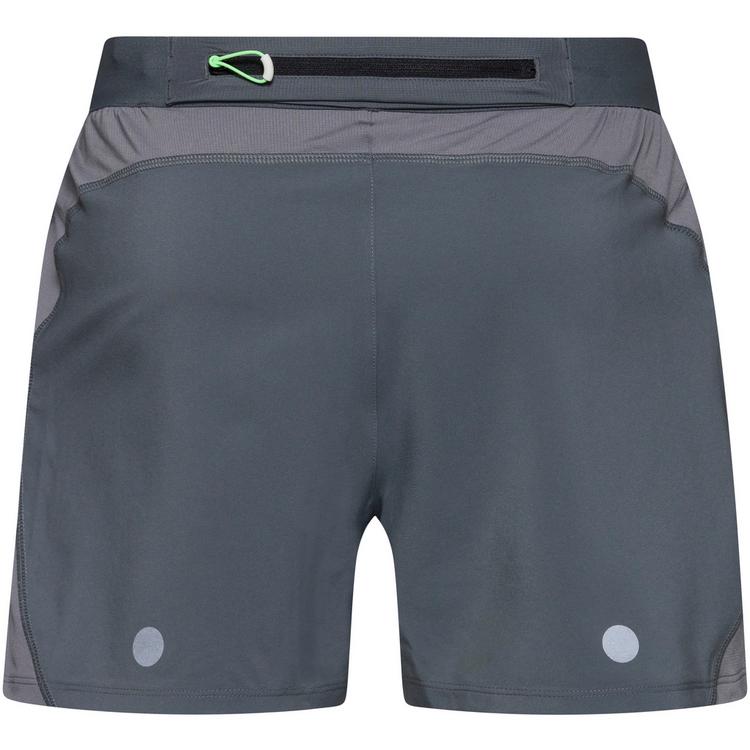 ASICS ASICS ROAD 5IN Laufshorts Herren - clay grey-steel grey-illuminate green - 0 | SportScheck
