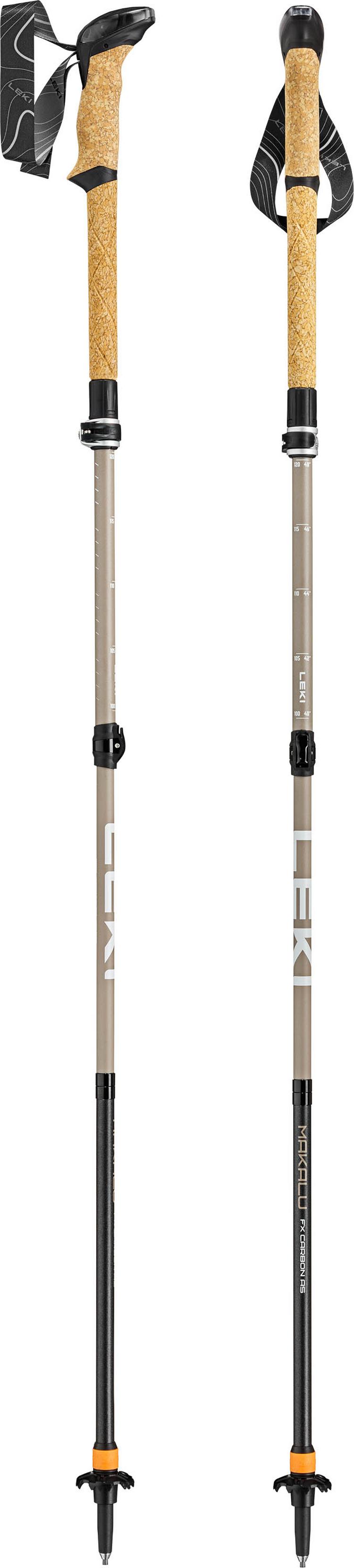LEKI LEKI Makalu FX Carbon AS Stock - braun-wei&szlig; - 0 | SportScheck
