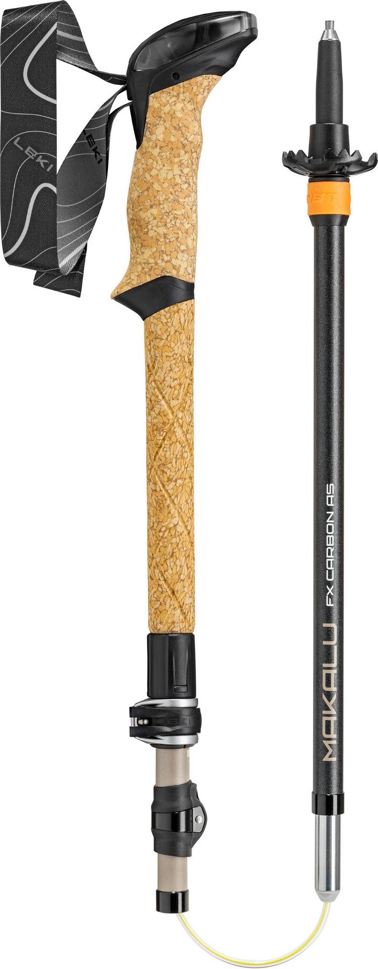 LEKI LEKI Makalu FX Carbon AS Stock - braun-wei&szlig; - 0 | SportScheck