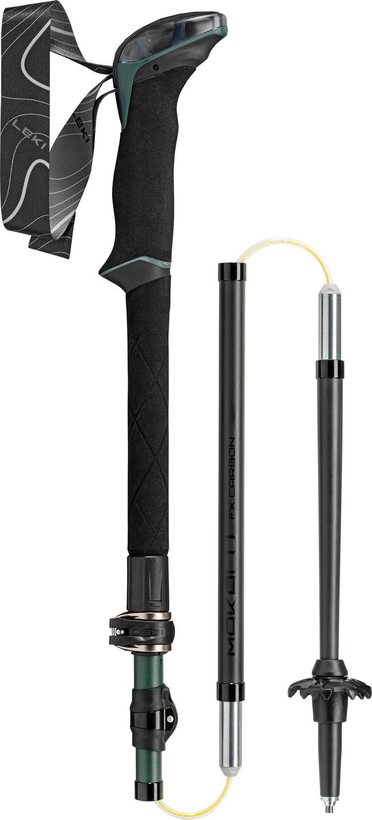 LEKI LEKI Makalu FX Carbon Stock - grau-gr&uuml;n - 0 | SportScheck