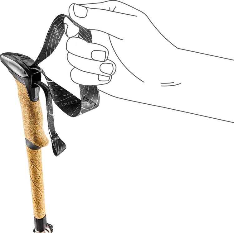 LEKI LEKI Makalu FX Carbon AS Stock - braun-wei&szlig; - 2 | SportScheck