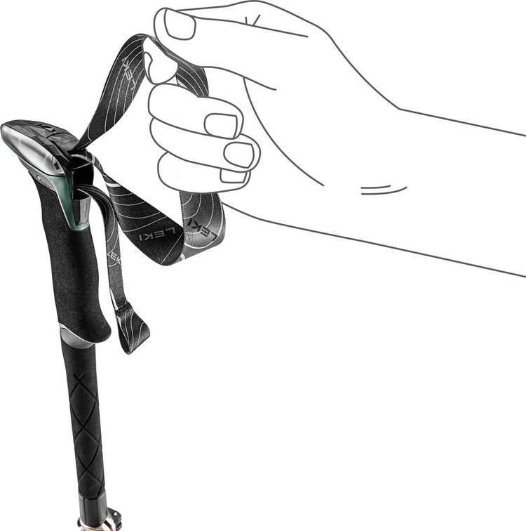 LEKI LEKI Makalu FX Carbon Stock - grau-gr&uuml;n - 2 | SportScheck