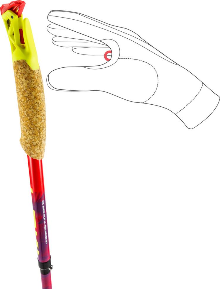 LEKI LEKI Ultratrail FX.One Stock - rot-violett - 4 | SportScheck