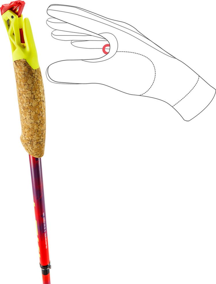 LEKI LEKI Ultratrail FX.One SL Stock - rot-violett - 5 | SportScheck