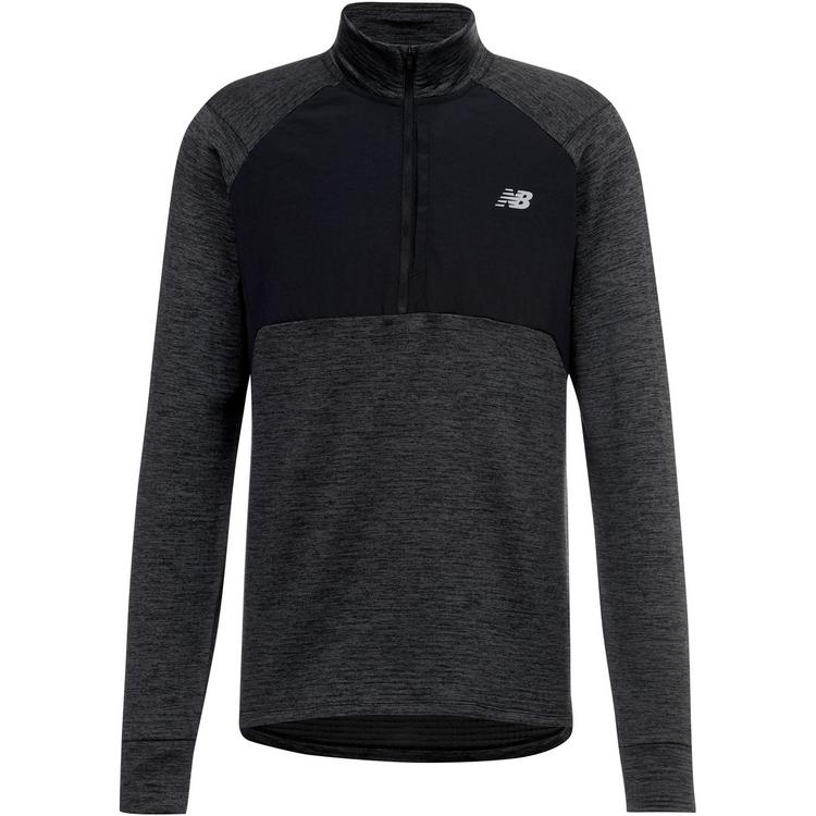 NEW BALANCE NEW BALANCE Mens Running LS Top Funktionsshirt Herren - black - 0 | SportScheck