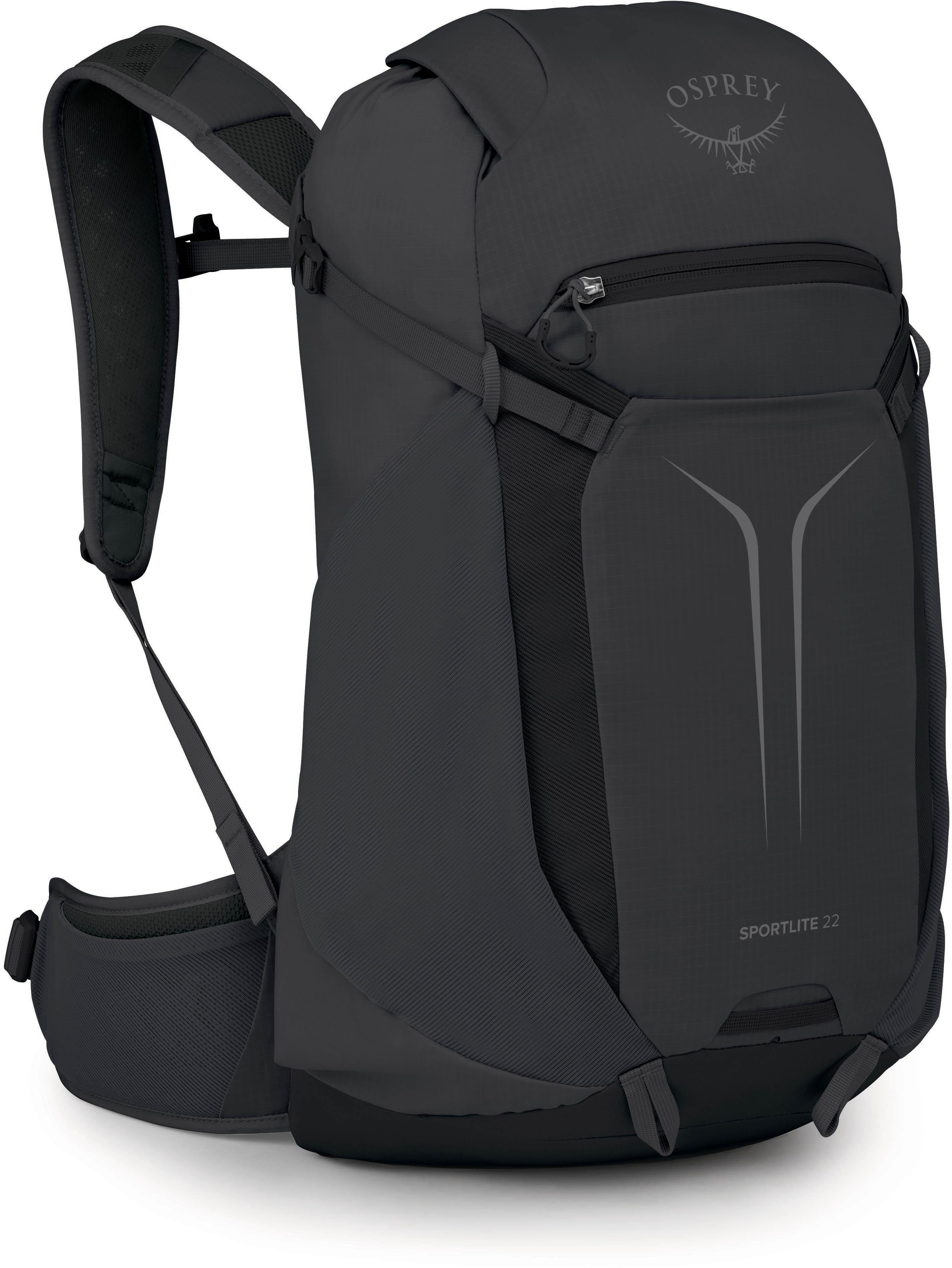 Osprey Unisex Schwarz Sportlite 22 Wanderrucksack - Größe Einheitsgröße