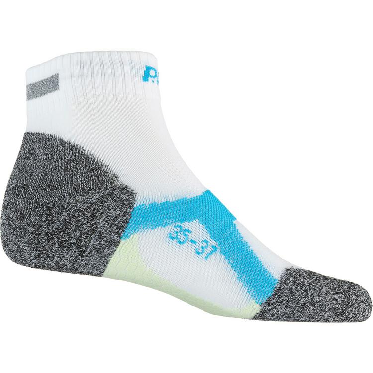 P.A.C. P.A.C. Reflective Pro Short Socken Damen - white-cyan - 0 | SportScheck