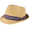 P.A.C. Blues Trilby Hut - dark beige-marine stripe