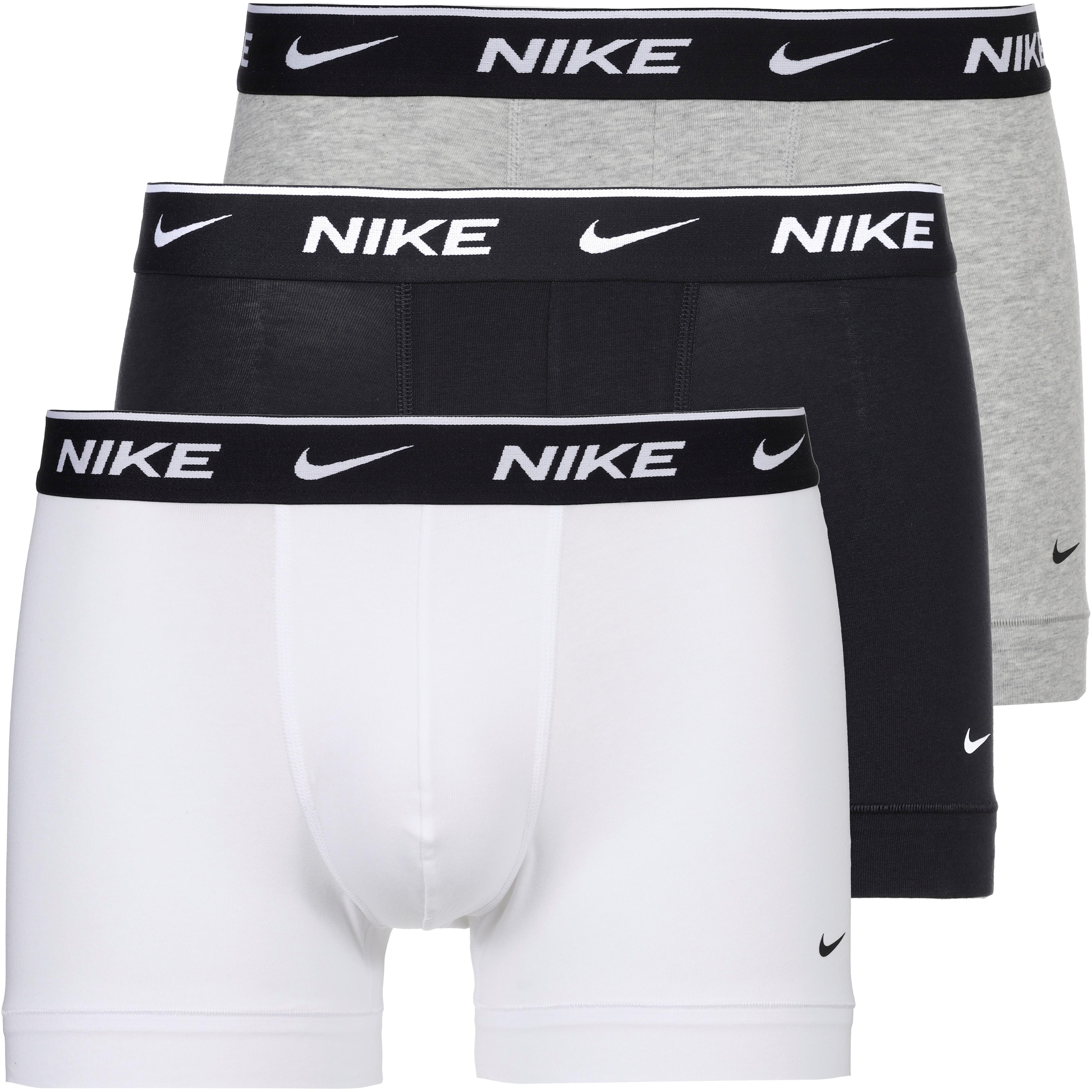 Nike Herren Weiß Essential Cotton Stretch Unterhose - Größe Extra Groß