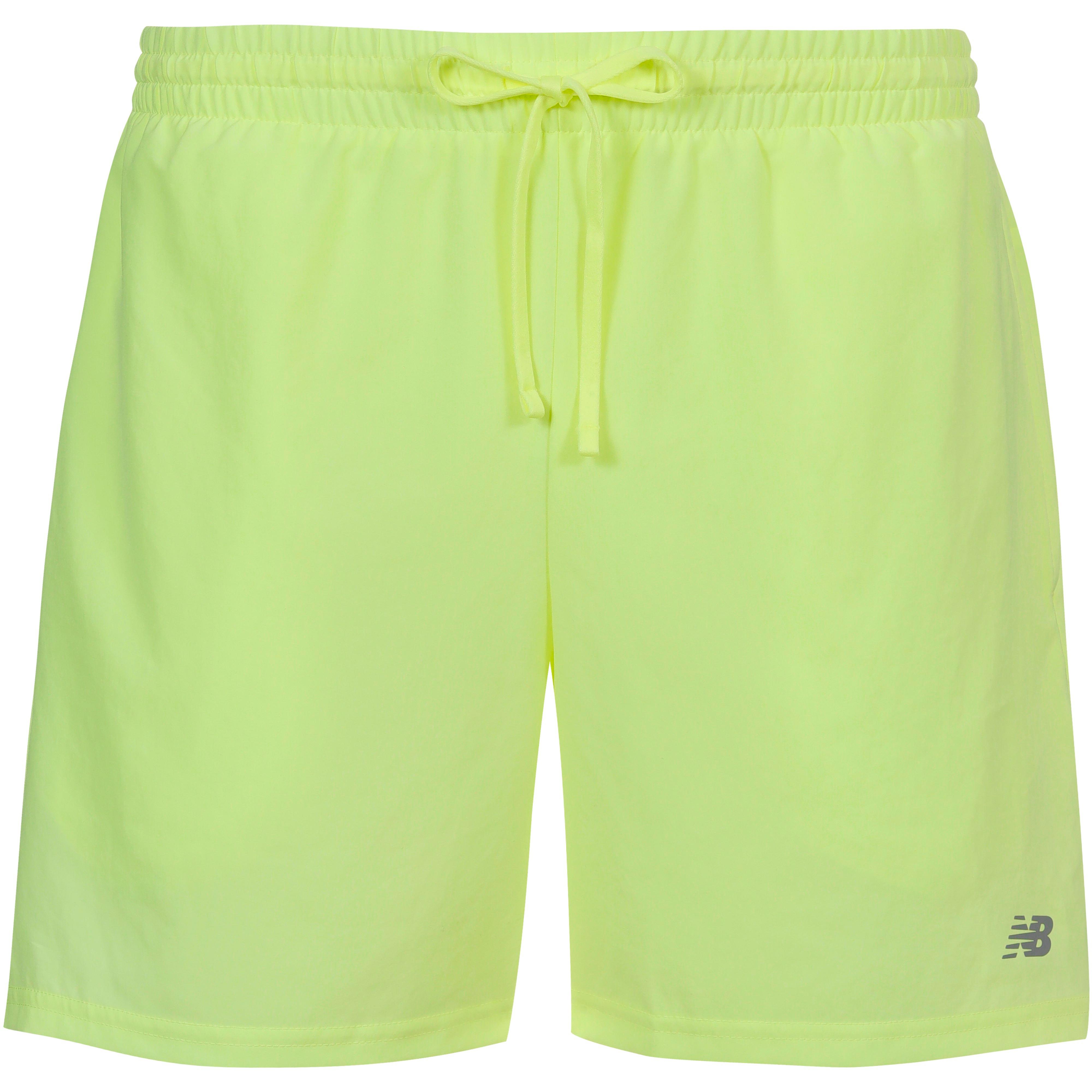 New Balance Laufshorts Quick-Dry Mesh Polyester Gelb
