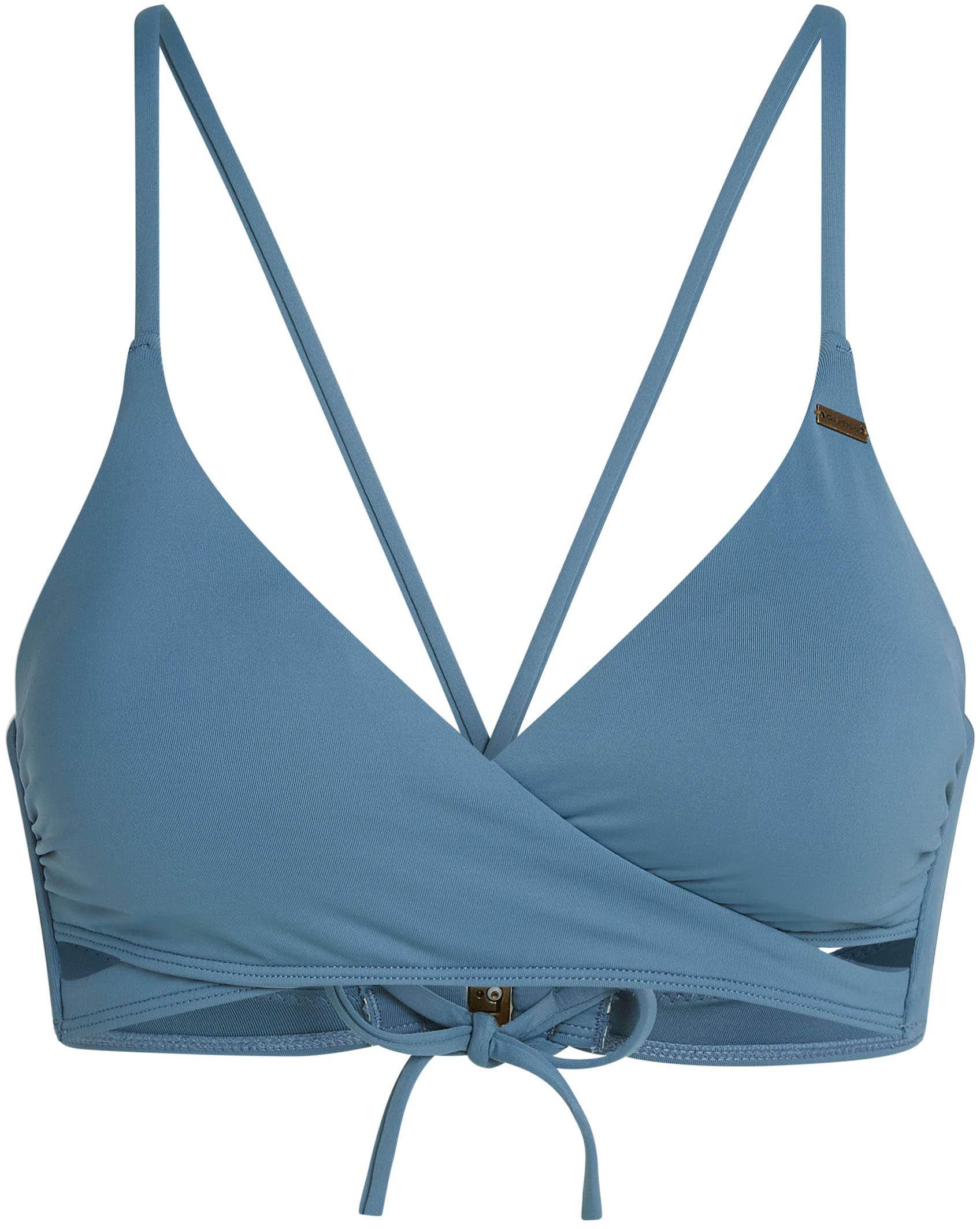 O'Neill Bikini Oberteil Frontpartie Polyamid-Elastan Schwarz