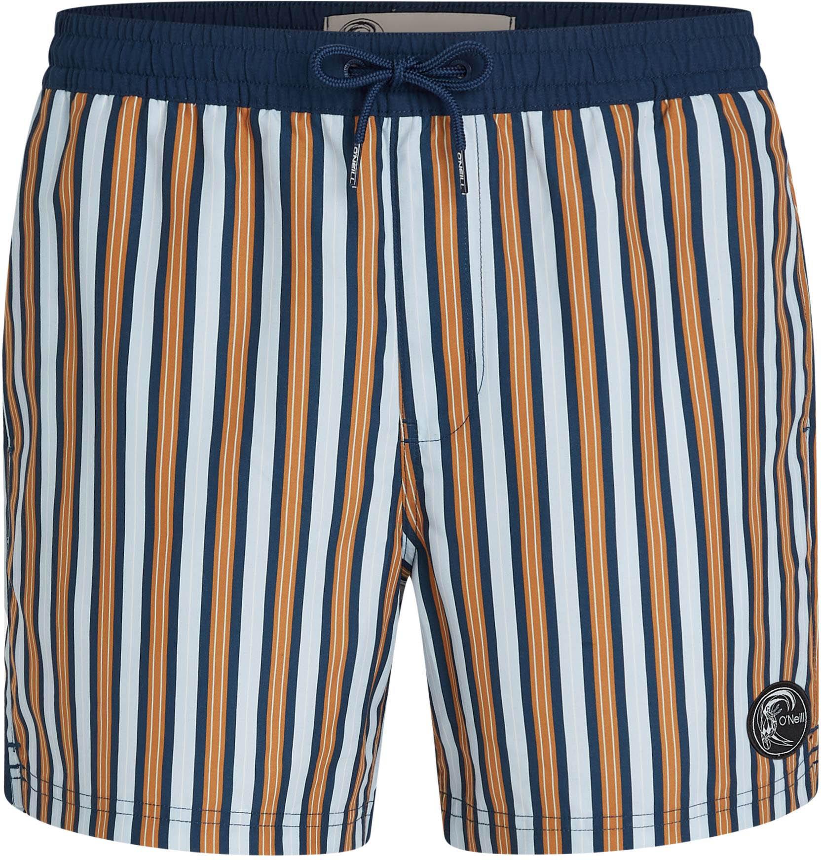 O'Neill Badehose Retro Stripe Polyester Blau