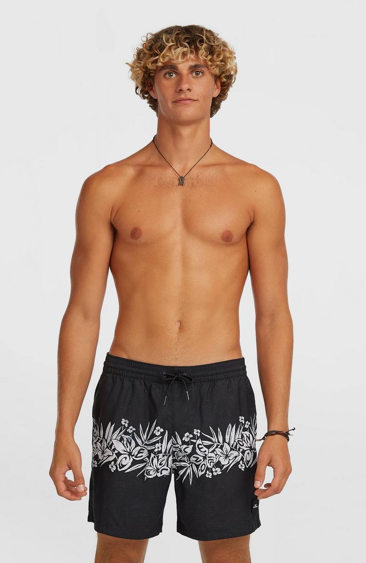 O'NEILL O'NEILL UNI FLOWER 16" Badehose Herren - black tropical stripe - 0 | SportScheck