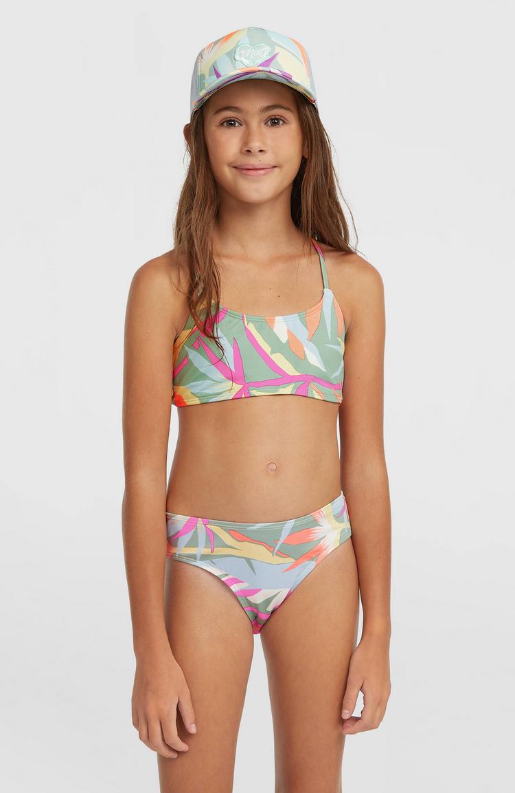 O'NEILL O'NEILL ESSENTIALS BRALETTE Bikini Set M&auml;dchen - green wmns tropicana - 0 | SportScheck