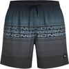 O'NEILL LOGO STRIPE 16 Badehose Herren - black out heritage oneill stripe